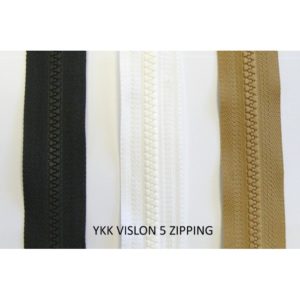 zipping