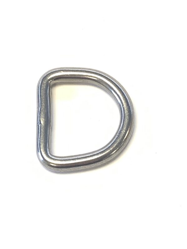 D RING WELDED S/S 316