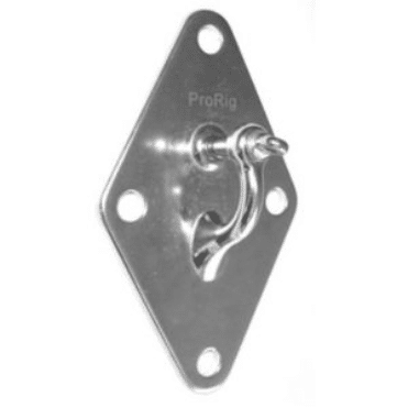 SHADE BRACKET DIAMOND SHACKLE PLATE SS-3213-180PR
