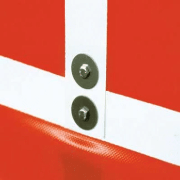 WELDABLE PVC COATED POLYESTER WEBBING 48MM
