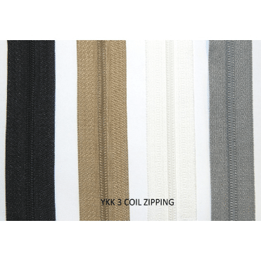 YKK 3 COIL ZIPPING