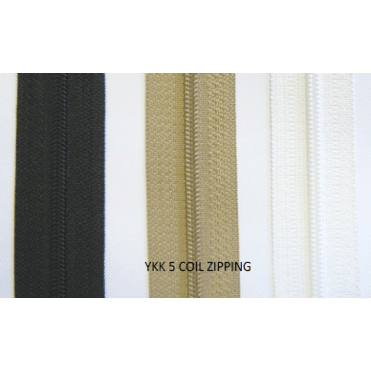 YKK 5 COIL ZIPPING